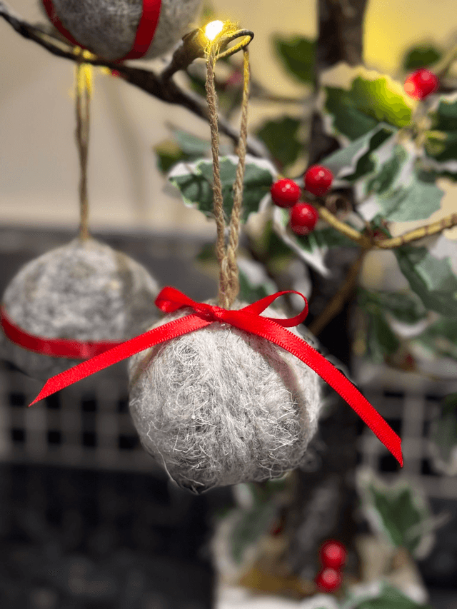 Wool Baubles